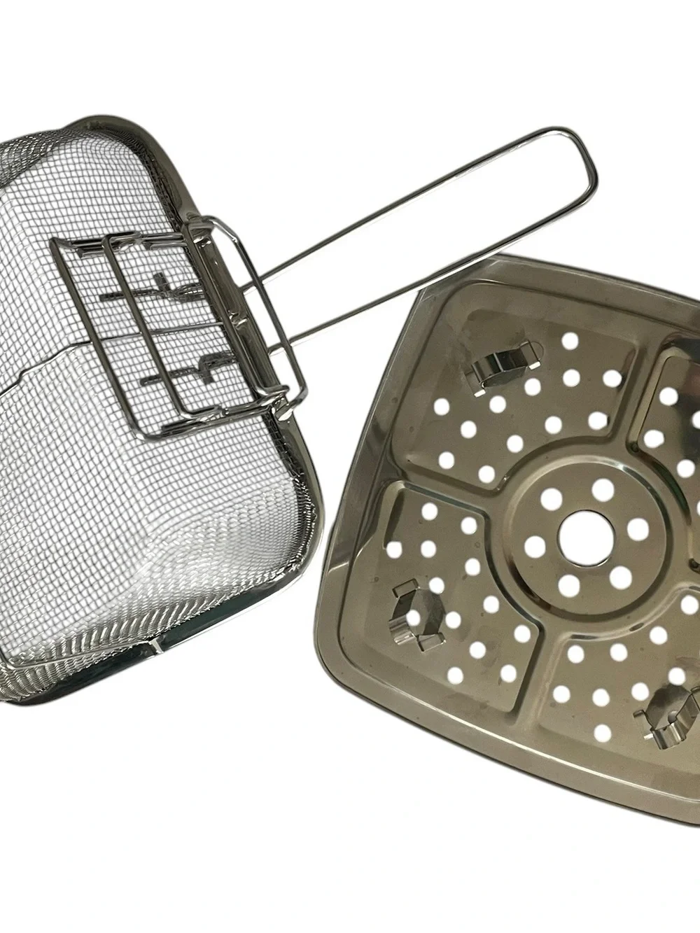 5-piece Copper Chef Nonstick Square Grill Pan Set with Lid and Accessories  9.5”